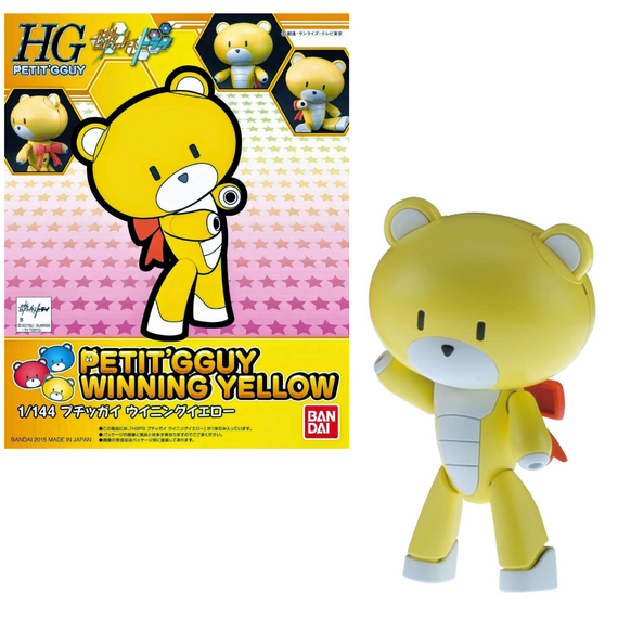 GUNDAM - HGPG 1/144 Petit'gguy Winning Yellow - Model Kit 8cm