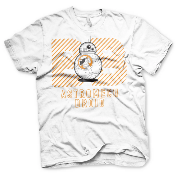STAR WARS 7 - T-Shirt Astromech Droid White (M)