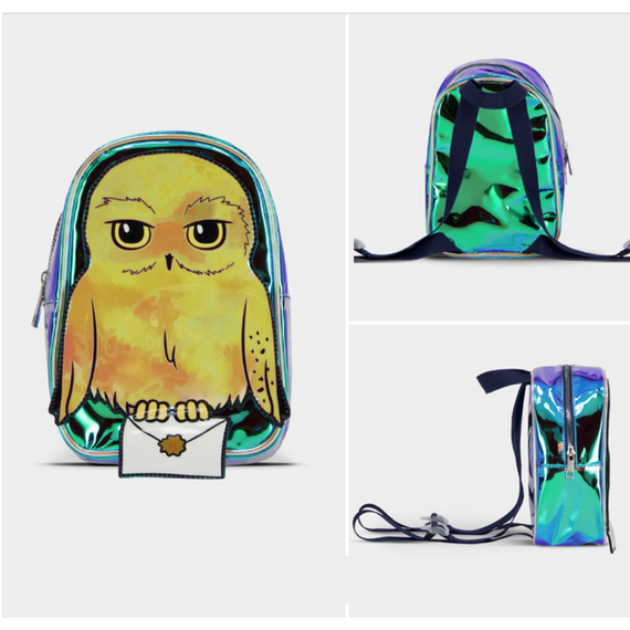 HARRY POTTER - Hedwig - Mini Backpack 'Shiny' - 23x 16,5x 9,5cm