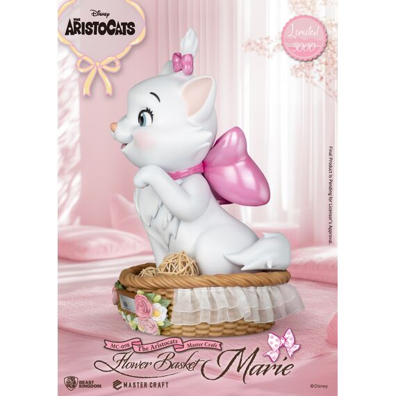 THE ARISTOCATS - Flower Basket Marie - Statue Master Craft 32.9cm