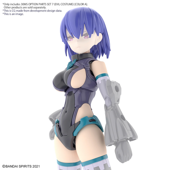 30MS - Option Parts Set 7 (Evil Costume) "Color A" - Model Kit