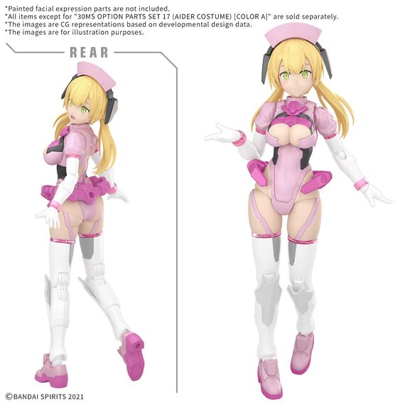 30MS - Option parts set 17 (Aider Costume) (Color A) - Model Kit