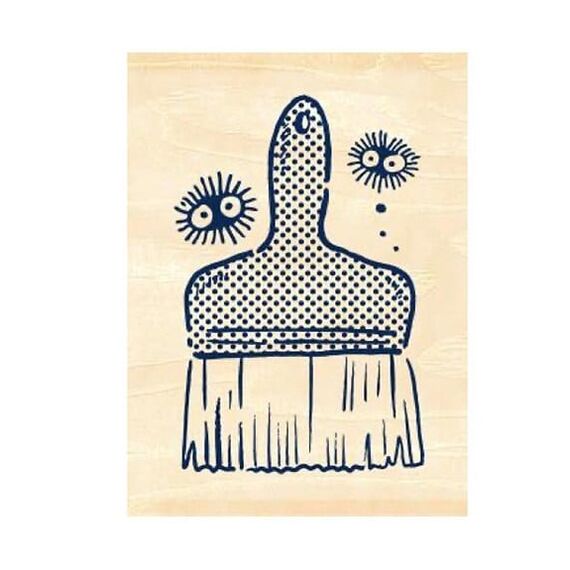 MY NEIGHBOR TOTORO - Noiraudes & Brush - Wooden stamps 2x2.2x3cm