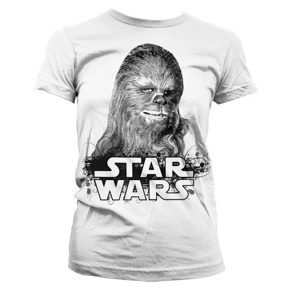 STAR WARS - T-Shirt Chewbacca - GIRLY (M)