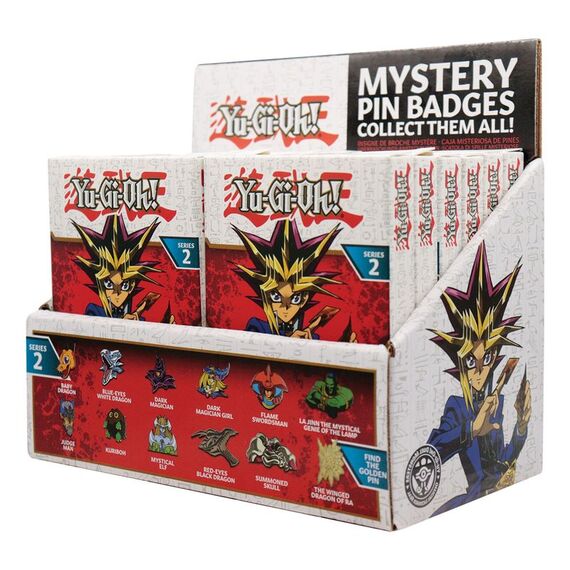 YU-GI-OH! - Mystery Box of 12 Pin Badge