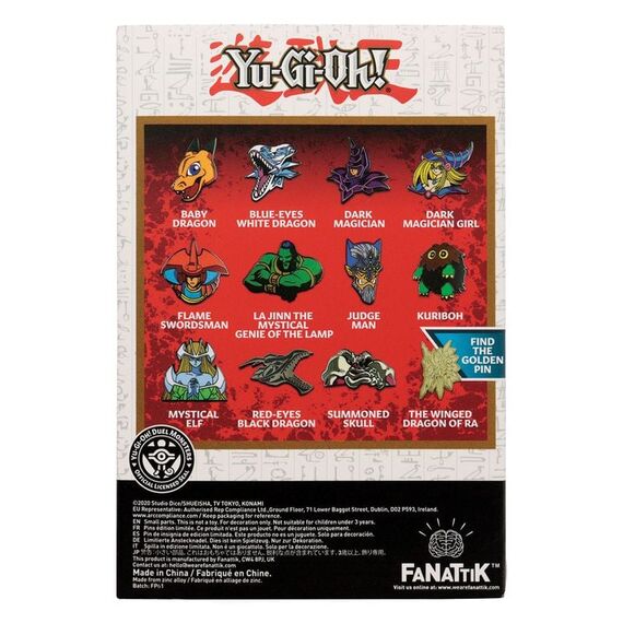 YU-GI-OH! - Mystery Box of 12 Pin Badge