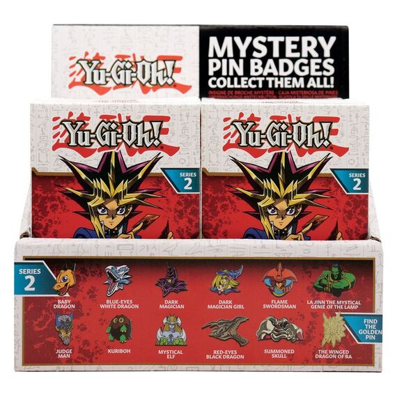 YU-GI-OH! - Mystery Box of 12 Pin Badge