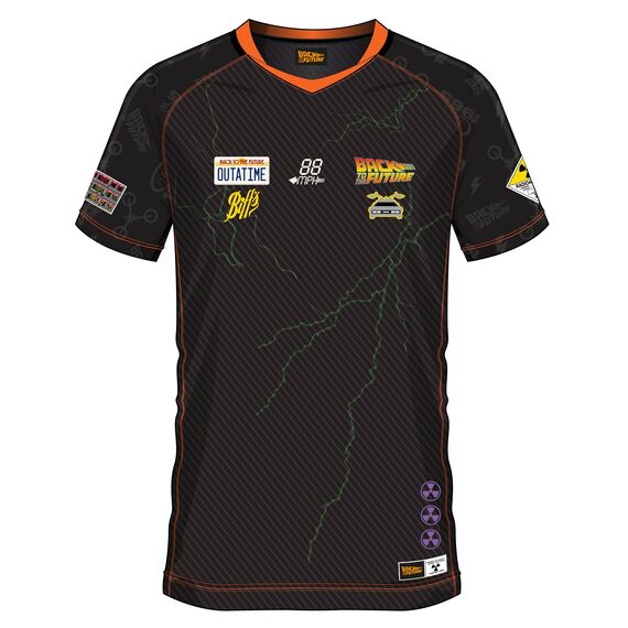 BACK TO THE FUTURE - Hey McFly 85 - Soccer Jersey Men (M)