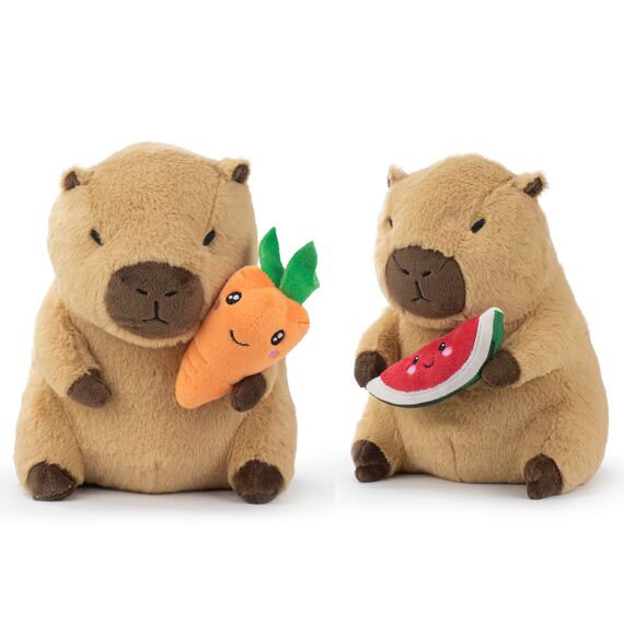 CAPYBARA - Assortment of 2 Plushs - 24cm