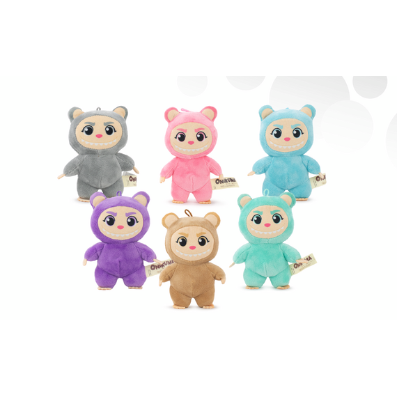 KAWAII - Onikuma  - Assortment of 12 Plushs 6 Models - 17cm