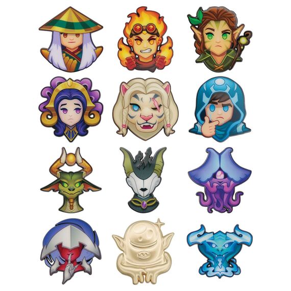 MAGIC THE GATHERING - Mystery Box of 12 Pin Badge