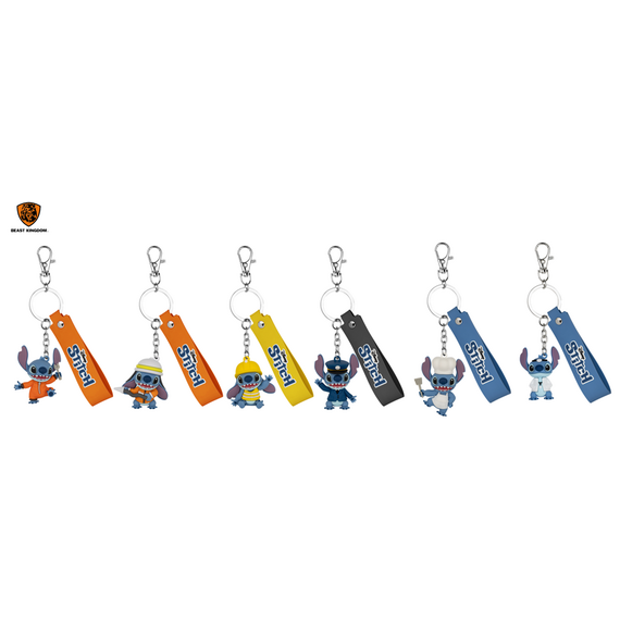 DISNEY - Stitch job experience camp series - 12 Keychain Display 4cm