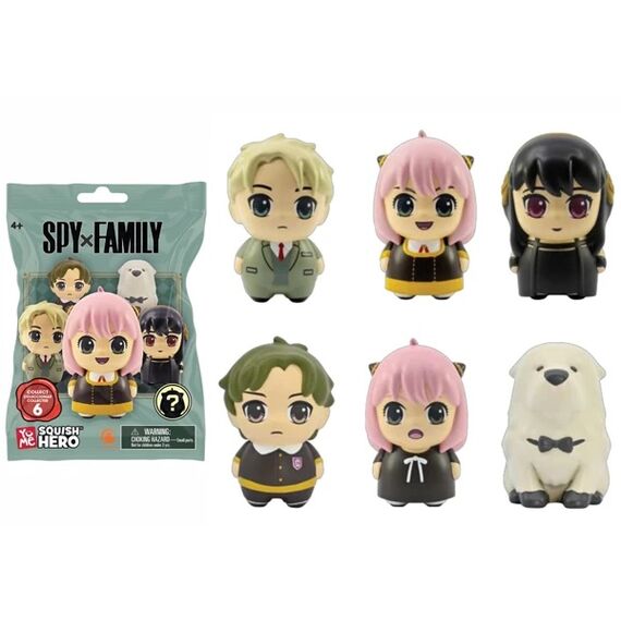 SPY X FAMILY - Squish Hero - Assortiment 16 Figures 7.6cm