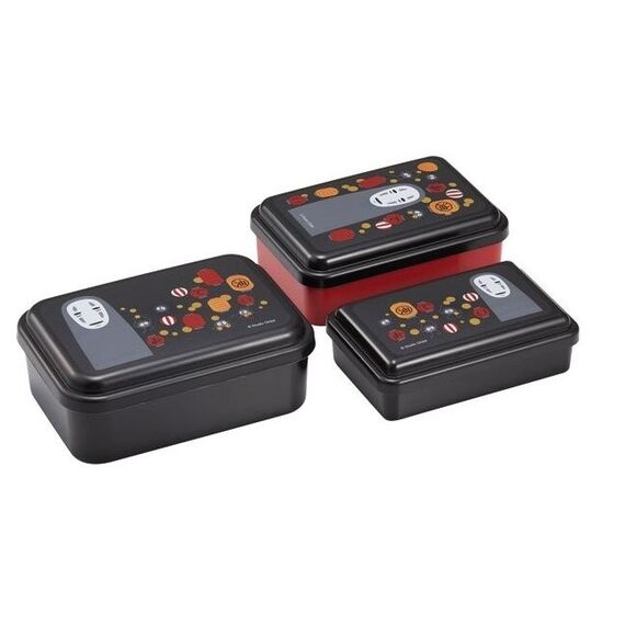 SPIRITED AWAY - No Face & Lanternes - 3 Bento Box Set