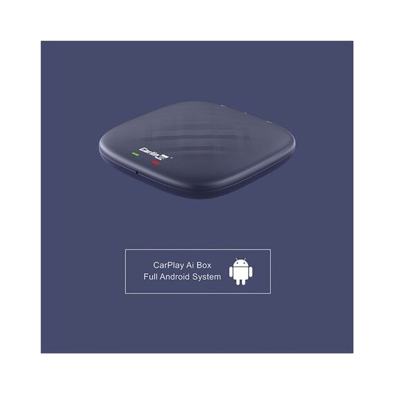 CARLINKIT Adapter Wireless TBOX-Plus 4GB+64GB Apple Carplay/Android Auto blue