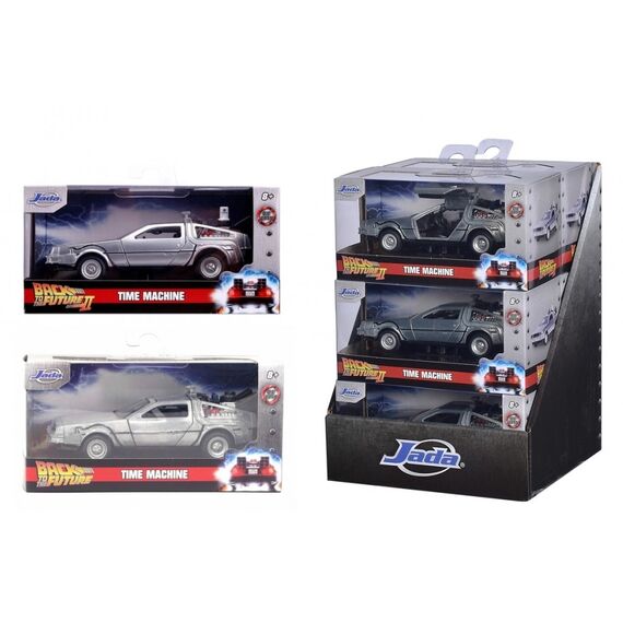 BACK TO THE FUTURE - Time Machine - 1:32 Assortment 6 pcs (3+3)
