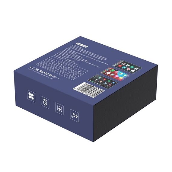 CARLINKIT Adapter Wireless TBOX-Plus 4GB+64GB Apple Carplay/Android Auto blue