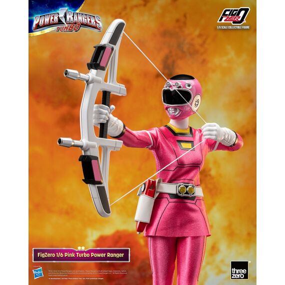 Power Rangers Turbo FigZero Action Figure 1/6 Pink Turbo Power Ranger 30 cm