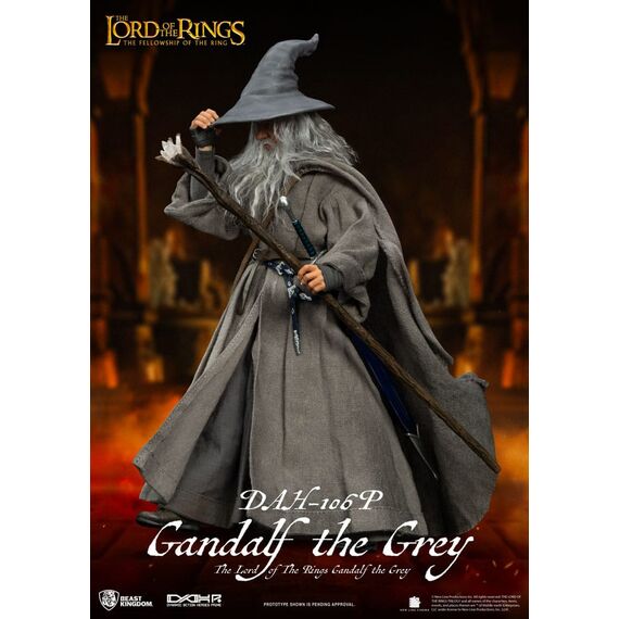 Lord of the Rings Dynamic 8ction Heroes Action Figure 1/9 Gandalf the Grey 21 cm