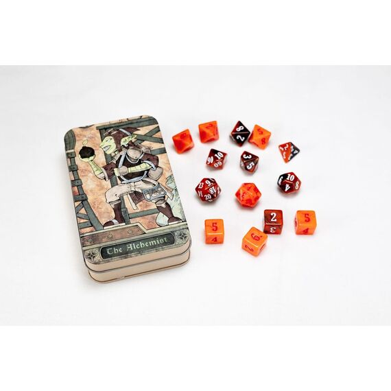 Character Class Classic RPG Dice Set Alchemist (14)