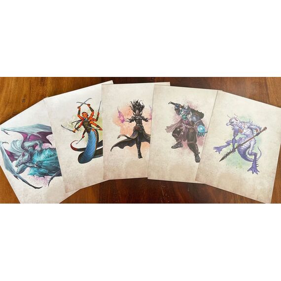 Dungeons & Dragons RPG Encounter Cards Challenge Rating 7+: Pack 1 *english*