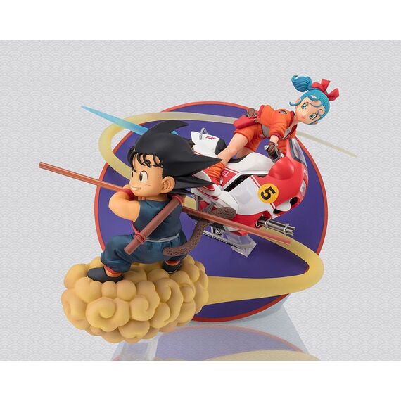 Dragon Ball Figuarts ZERO PVC Statue Son Goku & Bulma 18 cm