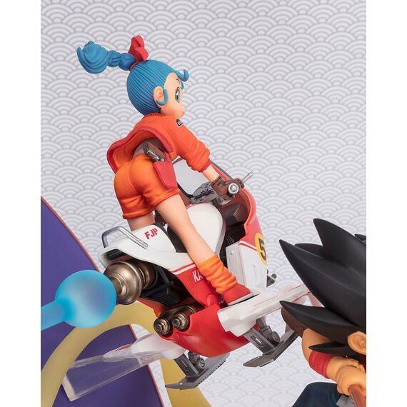 Dragon Ball Figuarts ZERO PVC Statue Son Goku & Bulma 18 cm