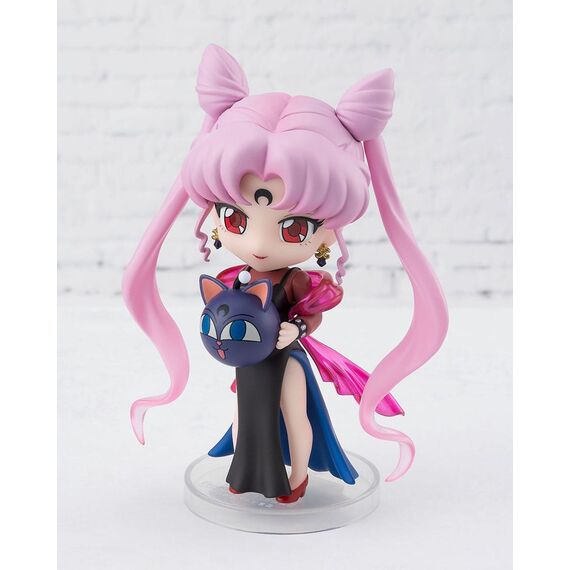 Pretty Guardian Sailor Moon R Figuarts mini Action Figure Black Lady 9 cm