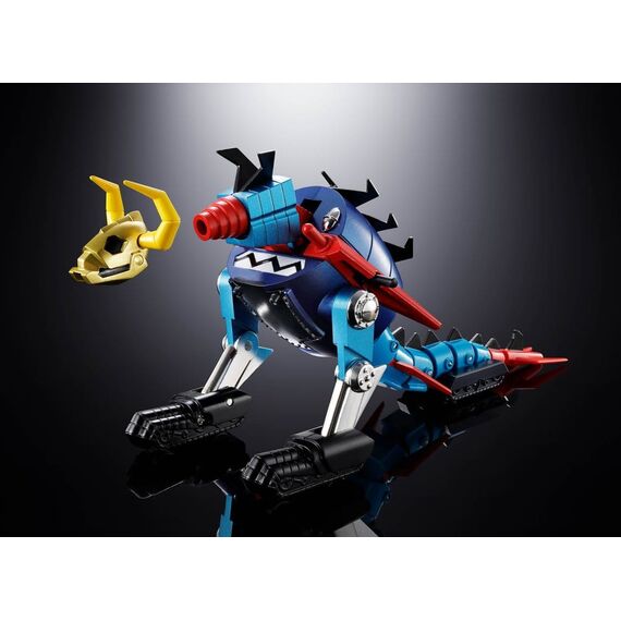 Dino Mech Gaiking Chogokin Action Figure Daikumaryu & Gaiking 20 cm