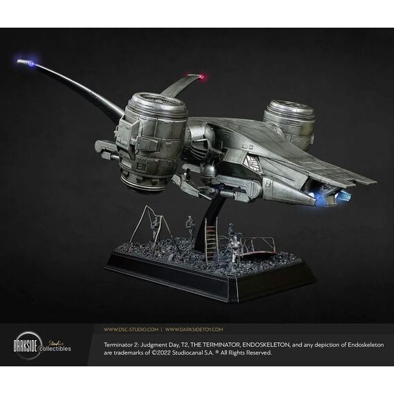 Terminator 2 Judgment Day Replica Aerial Hunter Killer 30th Anniversary Edition 60 cm