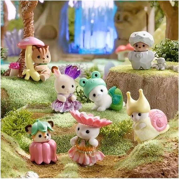 Sylvanian Families Mini-figures Forest Fairy Baby Friends Surprise Bag 5 cm Display (16)