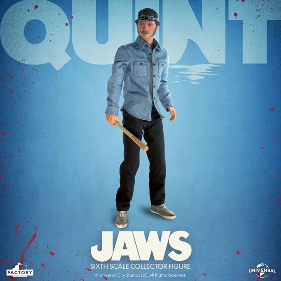 Jaws Action Figure 1/6 Quint 15 cm