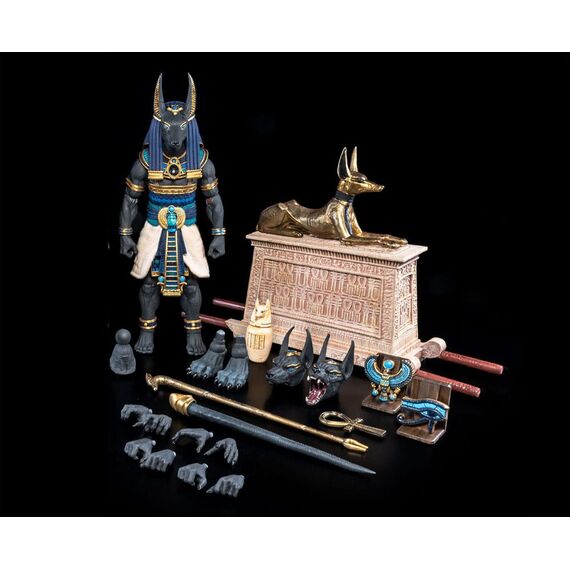Figura Obscura Actionfigur Anubis Black & Blue