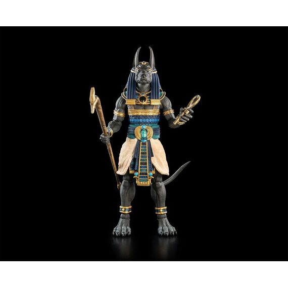 Figura Obscura Actionfigur Anubis Black & Blue