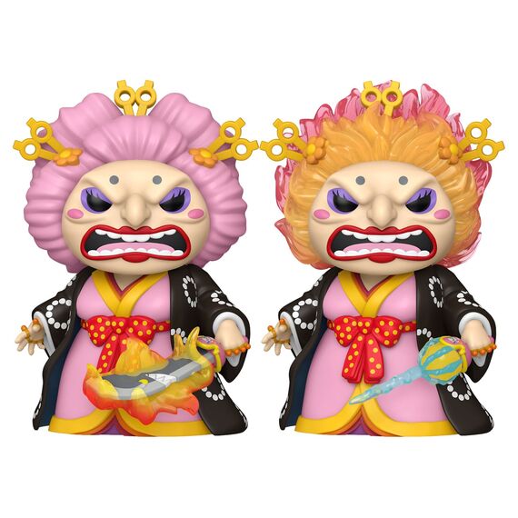 One Piece POP! Super Animation Vinyl Figure Big Mom (Kimono) (with Chase) 9 cm Assortment (3)