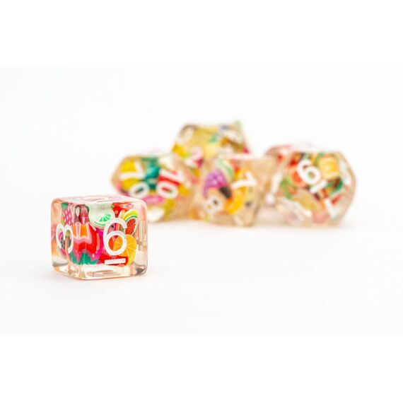 FanRoll  Dice Set Fruit (7)