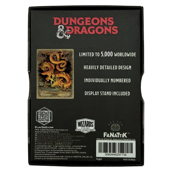 Dungeons & Dragons Ingot Player´s Handbook Alternate Cover Limited Edition