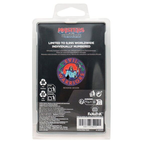 Masters of the Universe 2026 Collectable Coin He-Man & Skeletor Limited Edition