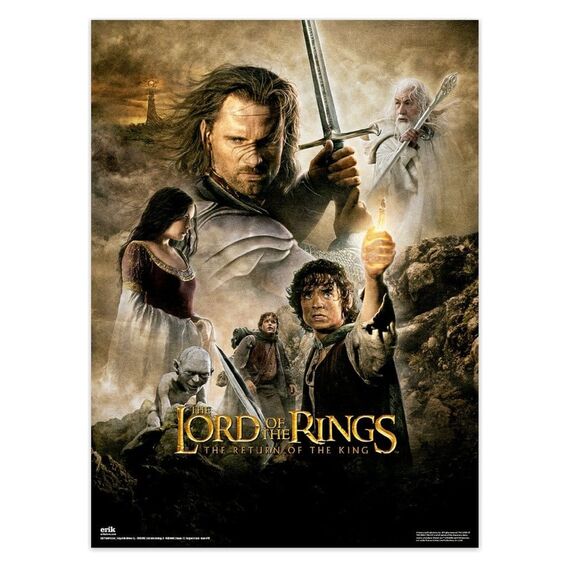 The Lord of the Rings Poster 38 x 52 cm Set of 2