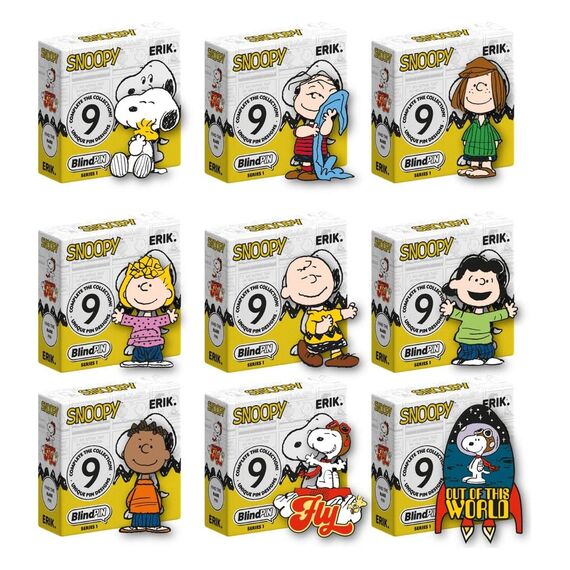 Peanuts Pin Badges Series 1 Display (24)