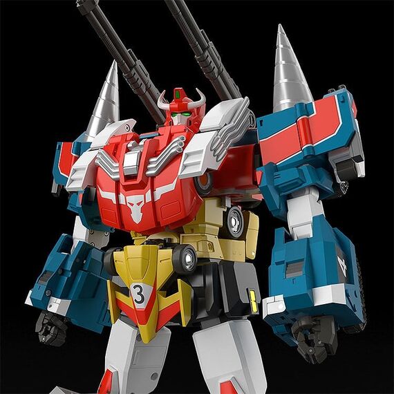 The Brave Fighter of Legend Da-Garn Action Figure The Gattai Land Bison 27 cm