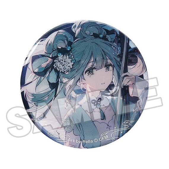 Character Vocal Series 01: Hatsune Miku Pinback Button Hatsune Miku Han Gong Qiu Yue Ver. 6 cm