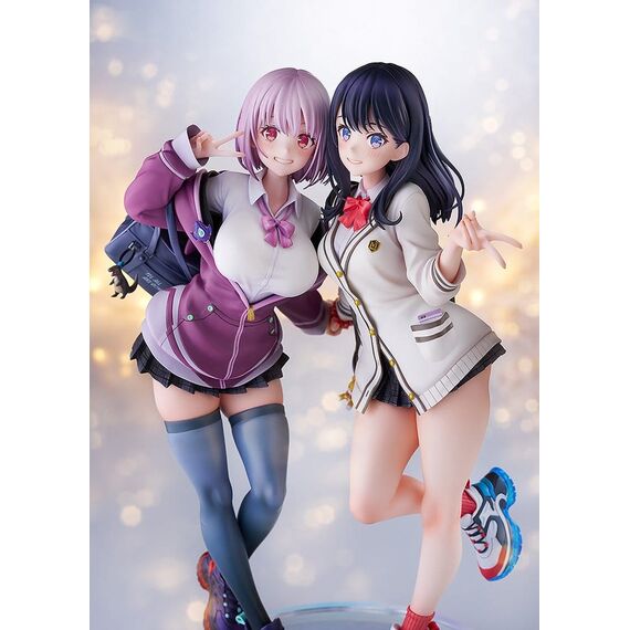 SSSS.GridmanPVC Statues 1/7 2-Pack Rikka Takarada & Akane Shinjo feat. toridamono 22 cm