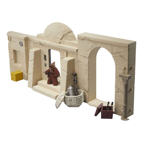 Star Wars Episode IV Vintage Collection Playset Streets of Mos Eisley with Jawa Action Figure
