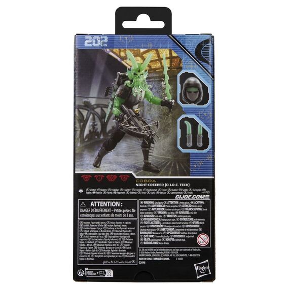 G.I. Joe Classified Series Action Figure #202 Night-Creeper (D.I.R.E. Tech) 15 cm