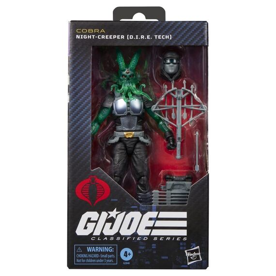 G.I. Joe Classified Series Action Figure #202 Night-Creeper (D.I.R.E. Tech) 15 cm