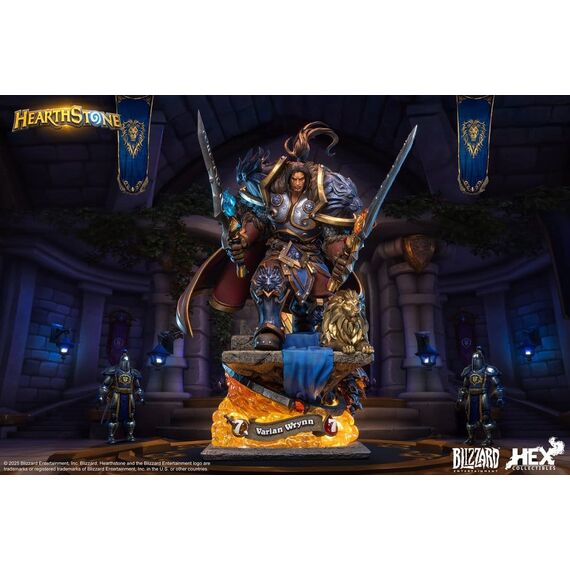 Hearthstone Statue 1/10 Varian Wrynn 31 cm