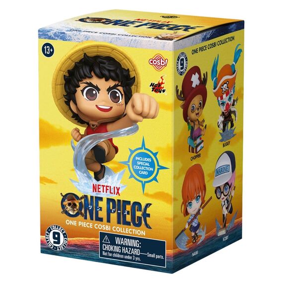 One Piece Cosbi Mini Figures 8 cm Blind Box Display (8)