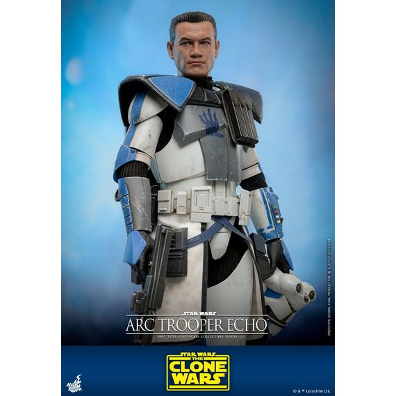 Star Wars: The Clone Wars Action Figure 1/6 Arc Trooper Echo 30 cm