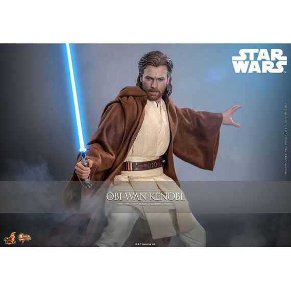 Star Wars: Episode II - Attack of the Clones Action Figure 1/6 Obi-Wan Kenobi 31 cm